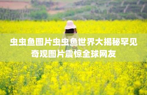 虫虫鱼图片虫虫鱼世界大揭秘罕见奇观图片震惊全球网友