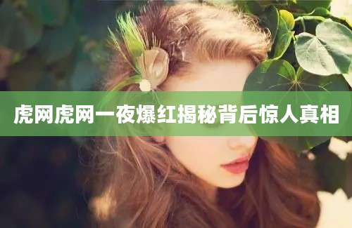 虎网虎网一夜爆红揭秘背后惊人真相