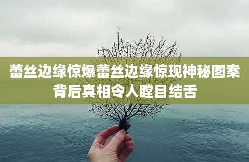 蕾丝边缘惊爆蕾丝边缘惊现神秘图案背后真相令人瞠目结舌