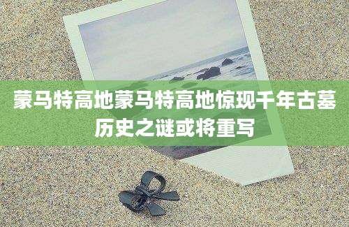 蒙马特高地蒙马特高地惊现千年古墓历史之谜或将重写