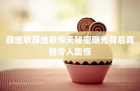 薛维敏薛维敏惊天秘密曝光背后真相令人震惊