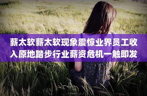薪太软薪太软现象震惊业界员工收入原地踏步行业薪资危机一触即发